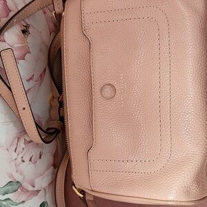 Marc Jacobs Dusty Pink Leather Crossbody Bag